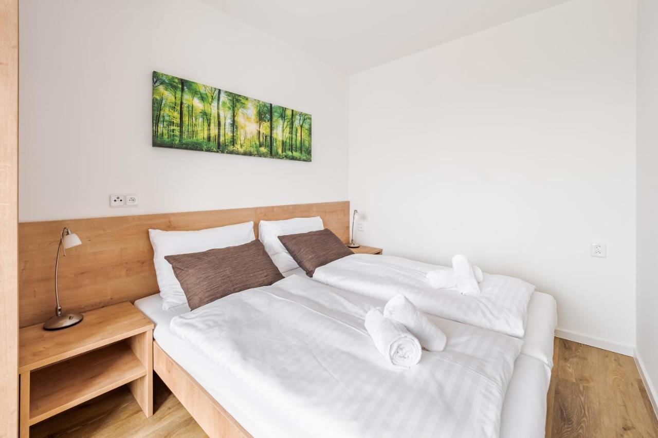 Deluxe Apartment Lipno - Lake Side Village, Frymburk Nad Vltavou المظهر الخارجي الصورة