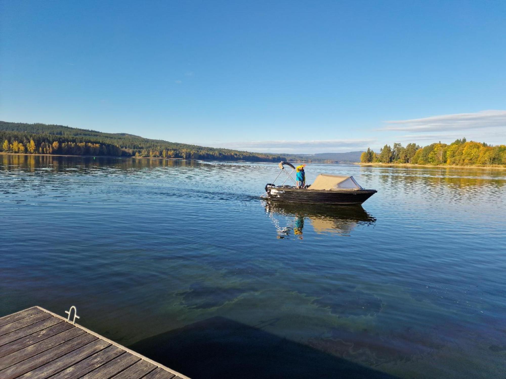 Deluxe Apartment Lipno - Lake Side Village, Frymburk Nad Vltavou المظهر الخارجي الصورة